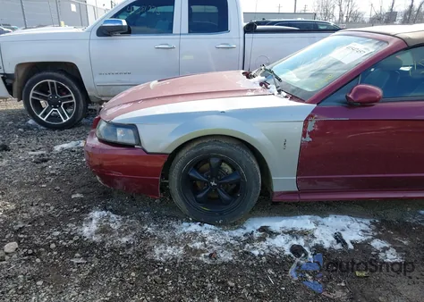 2004 Ford Mustang from USA, damaged, VIN 1FAFP44424F103648